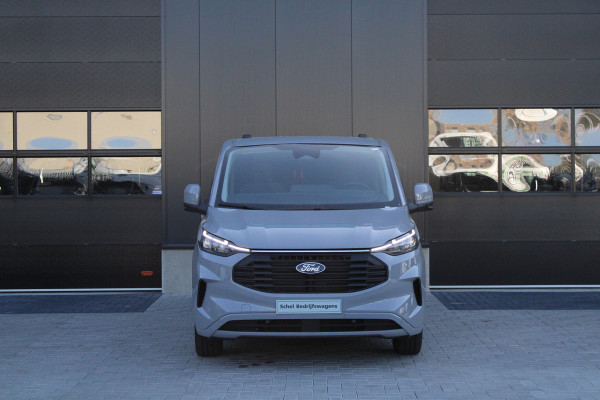 Ford Transit Custom 320 2.0 TDCI L2H1 Limited 170pk - 1+1 Stoelopstelling - 2x Schuifdeur - Adaptive Cruise - Verwarmd stuur - Blind spot - Navigati
