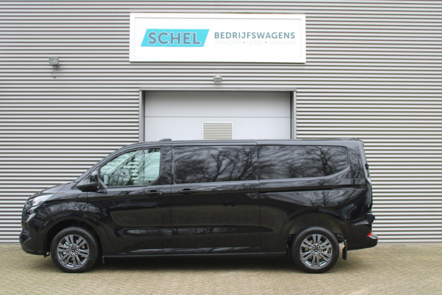 Ford Transit Custom 320 2.0 TDCI L2H1 Limited 170pk - 1+1 Stoelopstelling - 2x Schuifdeur - Adaptive Cruise - Verwarmd stuur - Blind spot - Navigati
