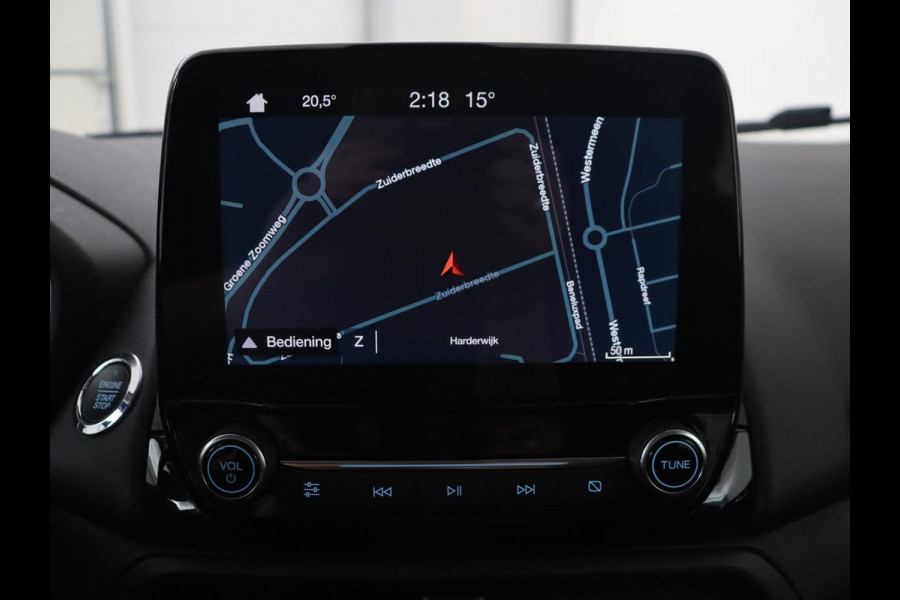 Ford EcoSport 1.0 EcoBoost ST-Line | Stoelverwarming | Camera | Carplay | B&O Sound | Navigatie | 18'' | Climate control | Leder/Alcantara | Cruise control | Bluetooth | Keyless