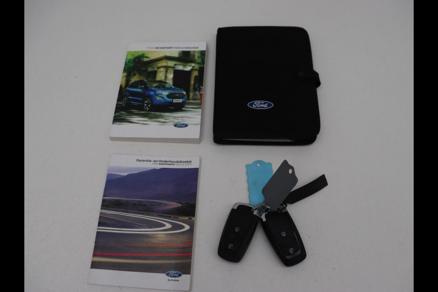 Ford EcoSport 1.0 EcoBoost ST-Line | Stoelverwarming | Camera | Carplay | B&O Sound | Navigatie | 18'' | Climate control | Leder/Alcantara | Cruise control | Bluetooth | Keyless