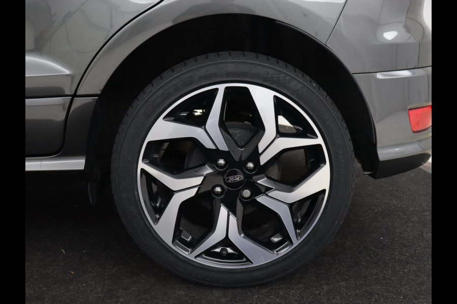Ford EcoSport 1.0 EcoBoost ST-Line | Stoelverwarming | Camera | Carplay | B&O Sound | Navigatie | 18'' | Climate control | Leder/Alcantara | Cruise control | Bluetooth | Keyless