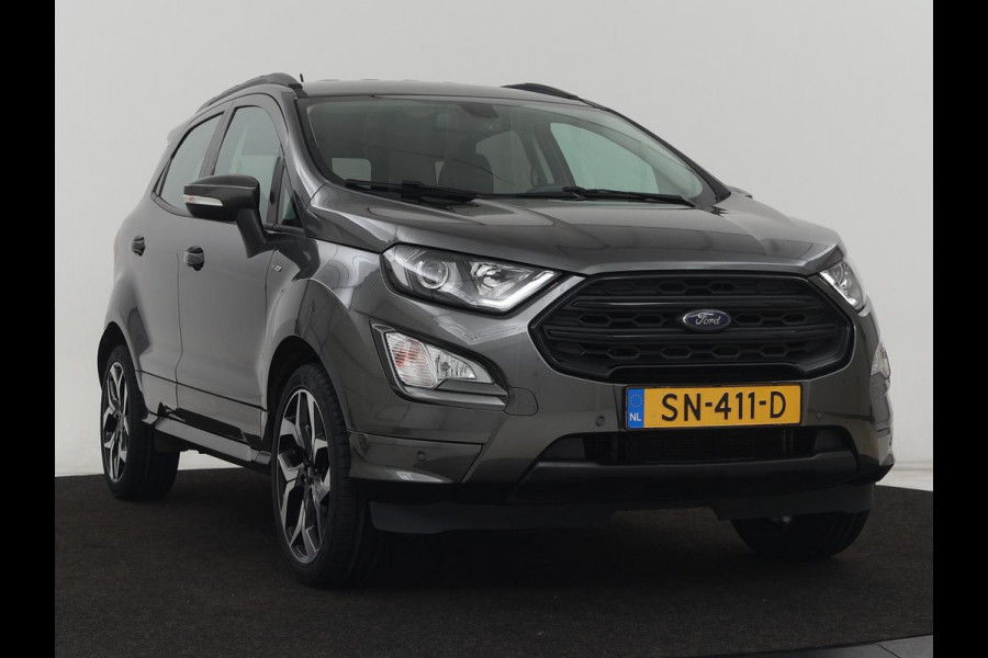 Ford EcoSport 1.0 EcoBoost ST-Line | Stoelverwarming | Camera | Carplay | B&O Sound | Navigatie | 18'' | Climate control | Leder/Alcantara | Cruise control | Bluetooth | Keyless