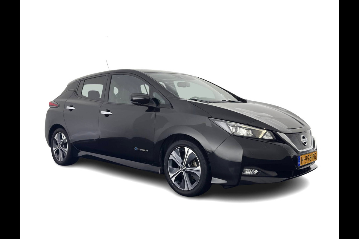 Nissan Leaf Tekna 40 kWh (SOH-83%) (INCL-BTW) *AUT | LUXURY-LEATHER | FULL-LED | BOSE-AUDIO | TOPVIEW | DAB | KEYLESS | NAVI-FULLMAP | DAB | HEATED-COMFORTSEATS | PRIVACY-GLASS | ADAPTIVE-CRUISE | 17''ALU*