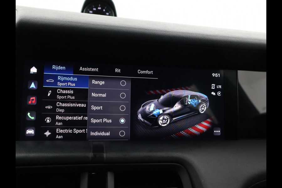 Porsche Taycan 4S 490 PK PERFORMANCE 84 KWH + SPORT CHRONO | ACHTERASBESTURING | 21 INCH | SPORTSTOELEN