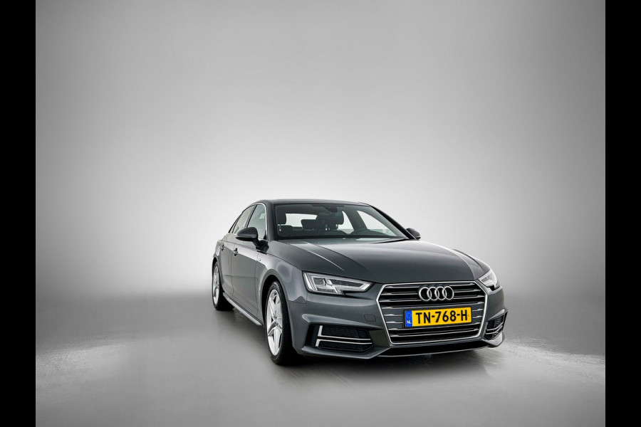 Audi A4 Limousine 1.4 TFSI Sport S line edition(NL-auto, Dealer OnderH, Navi, Parkeersensoren, Cruise Con, Climate Con, Etc)