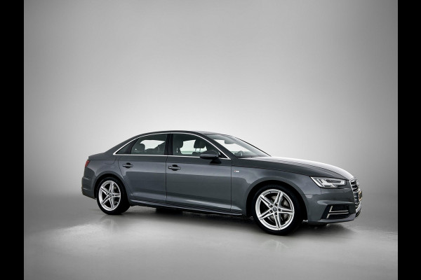 Audi A4 Limousine 1.4 TFSI Sport S line edition(NL-auto, Dealer OnderH, Navi, Parkeersensoren, Cruise Con, Climate Con, Etc)
