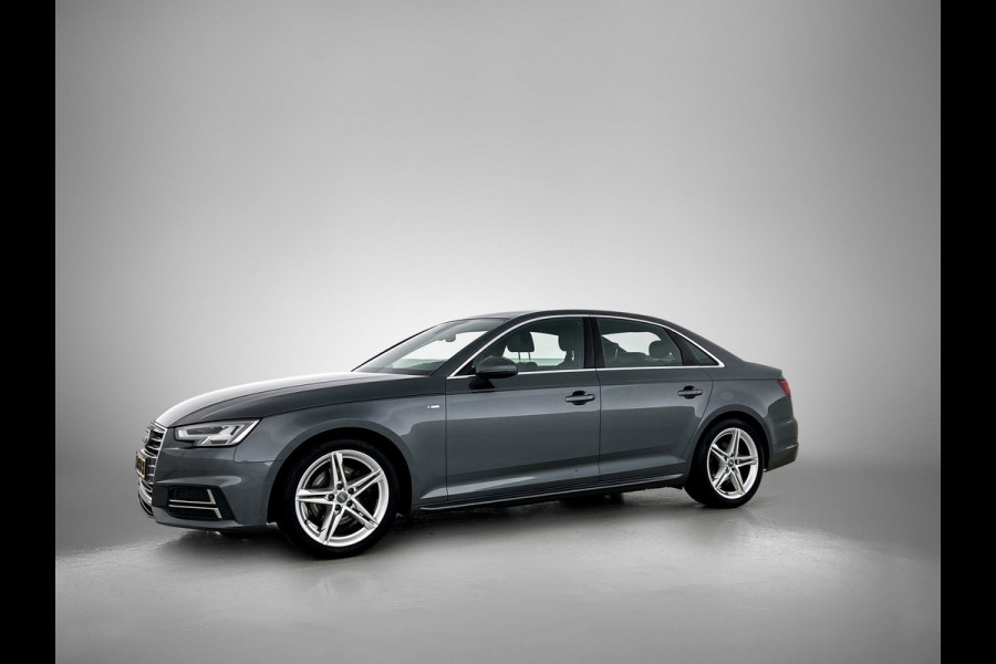 Audi A4 Limousine 1.4 TFSI Sport S line edition(NL-auto, Dealer OnderH, Navi, Parkeersensoren, Cruise Con, Climate Con, Etc)