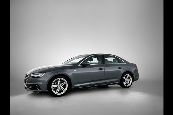 Audi A4 Limousine 1.4 TFSI Sport S line edition(NL-auto, Dealer OnderH, Navi, Parkeersensoren, Cruise Con, Climate Con, Etc)