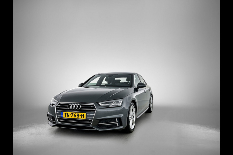 Audi A4 Limousine 1.4 TFSI Sport S line edition(NL-auto, Dealer OnderH, Navi, Parkeersensoren, Cruise Con, Climate Con, Etc)