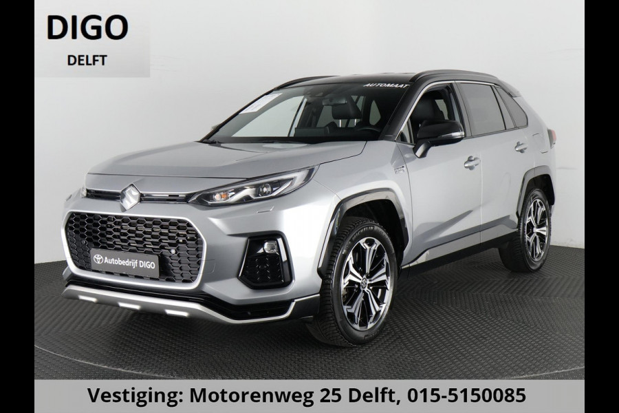 Toyota RAV4 2.5 PLUG-IN AWD STYLE SUZUKI ACROSS 1e EIG. GARANTIE 3-2033.*BI-TONE BODY PACK.HALF LEDER.STOELVERWARMING. CARPLAY. CAMERA.
