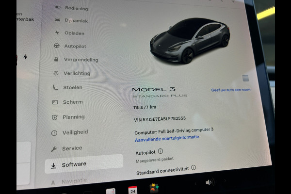 Tesla Model 3 Standard RWD Plus 60 kWh 85% SOH Trekhaak (1.000kg) Rijklaarprijs!