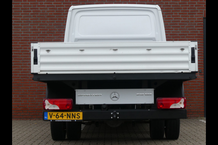 Mercedes-Benz Sprinter 519 CDI Pickup Dubbel Cabine Navigatie/Trekhaak