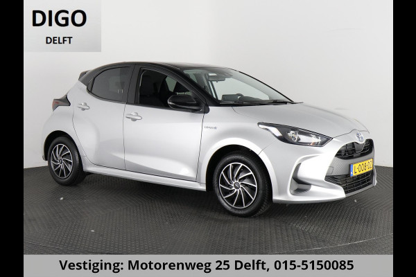 Toyota Yaris 1.5 HYBRID BI-TONE SILVERLINE AUTOMAAT CLOUD NAVI APPLE & ANDROID.CAMERA.TOYOTA GARANTIE TOT 2031 !!