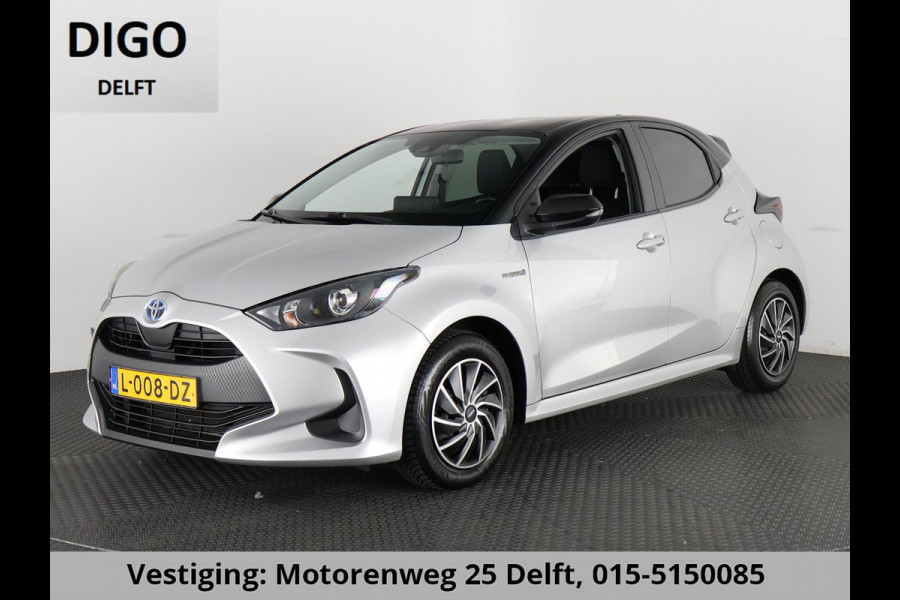 Toyota Yaris 1.5 HYBRID BI-TONE SILVERLINE AUTOMAAT CLOUD NAVI APPLE & ANDROID.CAMERA.TOYOTA GARANTIE TOT 2031 !!