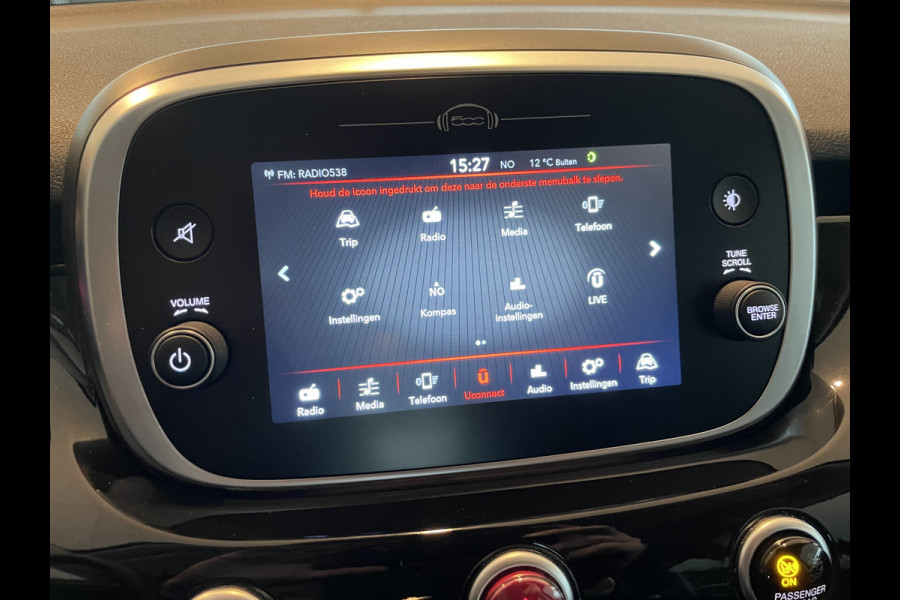 Fiat 500X 1.0 GSE Urban 120 th edition Airco - Cruise control - Parkeersensoren achter - U-connect - Apple carplay - Bluetooth - Radio - Stuur multifunctioneel - Start/stop systeem