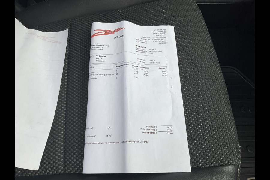 Dodge Ram 1500 5.7 V8 4x4 Sport Trekhaak Pano Alpine Nav/Cam NL-Auto Trekhaak