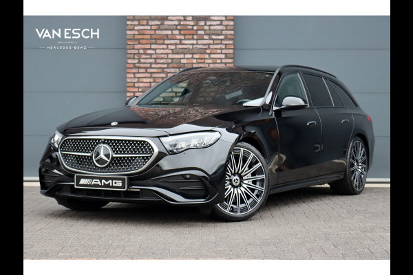 Mercedes-Benz E-Klasse Estate 200 AMG Line Aut9 | Distronic | Trekhaak | Verwarmd Stuurwiel | Camera | Keyless Go | High Perf. LED | Zitcomfortpakket | Nightpakket |