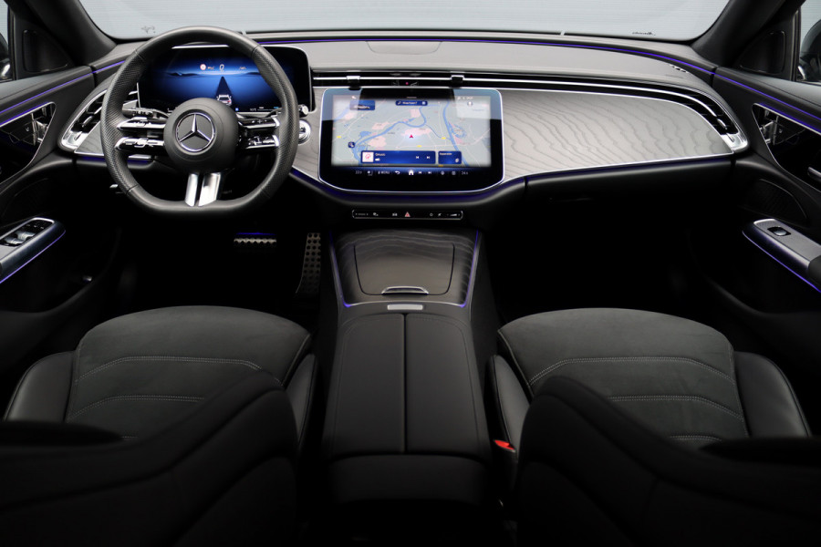 Mercedes-Benz E-Klasse Estate 200 AMG Line Aut9 | Distronic | Trekhaak | Verwarmd Stuurwiel | Camera | Keyless Go | High Perf. LED | Zitcomfortpakket | Nightpakket |