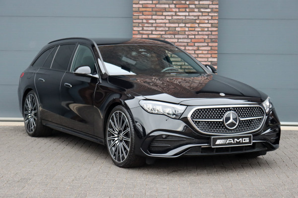 Mercedes-Benz E-Klasse Estate 200 AMG Line Aut9 | Distronic | Trekhaak | Verwarmd Stuurwiel | Camera | Keyless Go | High Perf. LED | Zitcomfortpakket | Nightpakket |