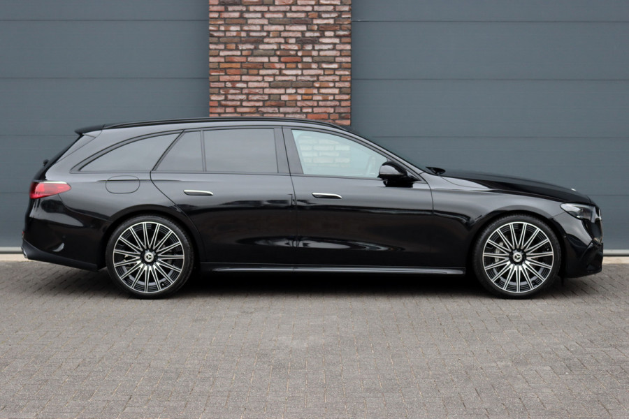 Mercedes-Benz E-Klasse Estate 200 AMG Line Aut9 | Distronic | Trekhaak | Verwarmd Stuurwiel | Camera | Keyless Go | High Perf. LED | Zitcomfortpakket | Nightpakket |