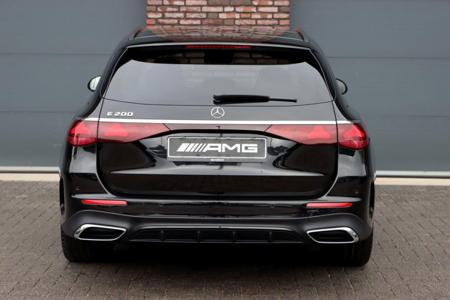 Mercedes-Benz E-Klasse Estate 200 AMG Line Aut9 | Distronic | Trekhaak | Verwarmd Stuurwiel | Camera | Keyless Go | High Perf. LED | Zitcomfortpakket | Nightpakket |