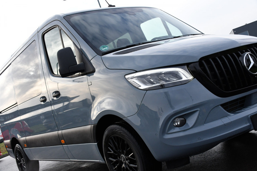Mercedes-Benz Sprinter 317 1.9 CDI DC L2H1 RWD PB Edition Camera, Cruise, Carplay, 170pk, Automaat, LED, Stoelverwarming, NAVI, Multimedia, Uniek! Dubbel cabine