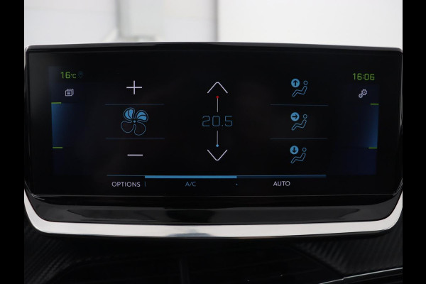 Peugeot e-208 EV GT 350 50 kWh | Stoelverwarming | Adaptive cruise | Camera | Leder-Alcantara | Keyless | Navigatie | Full LED | DAB | Climate control | Dodehoek detectie | Parkeerhulp