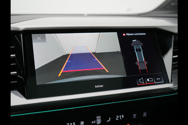 Audi Q4 e-tron 50 quattro S edition 77 kWh 299pk | Trekhaak Af Fabriek | Panodak | Adaptive Cruise | Head Up | Sonos Audio | Camera | Lederen Sportstoelen Memory & Verwarmd | Virtual | Navigatie | Keyless | 21"L.M |