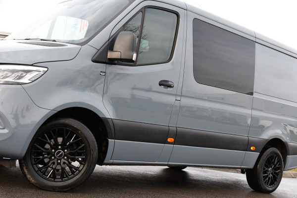 Mercedes-Benz Sprinter 317 1.9 CDI L2H1 DC RWD AMG Edition Camera, Cruise, Carplay, 170pk, Automaat, LED, Stoelverwarming, NAVI, Multimedia, Uniek! Dubbel Cabine