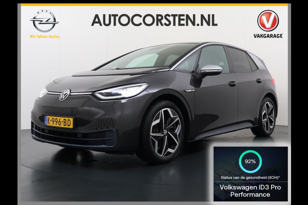 Volkswagen ID.3 First Plus 58kWh SOH 92% Navi-Pro Adap.Cruise Camera Ecc Apple Carplay Android Auto Stoel+Stuur verwarming Lmv 19" Stoelverwarming Matrix led Privacy Glas Keyless Rijstrooksensor 1e Eigenaar Origineel Nederlandse Auto