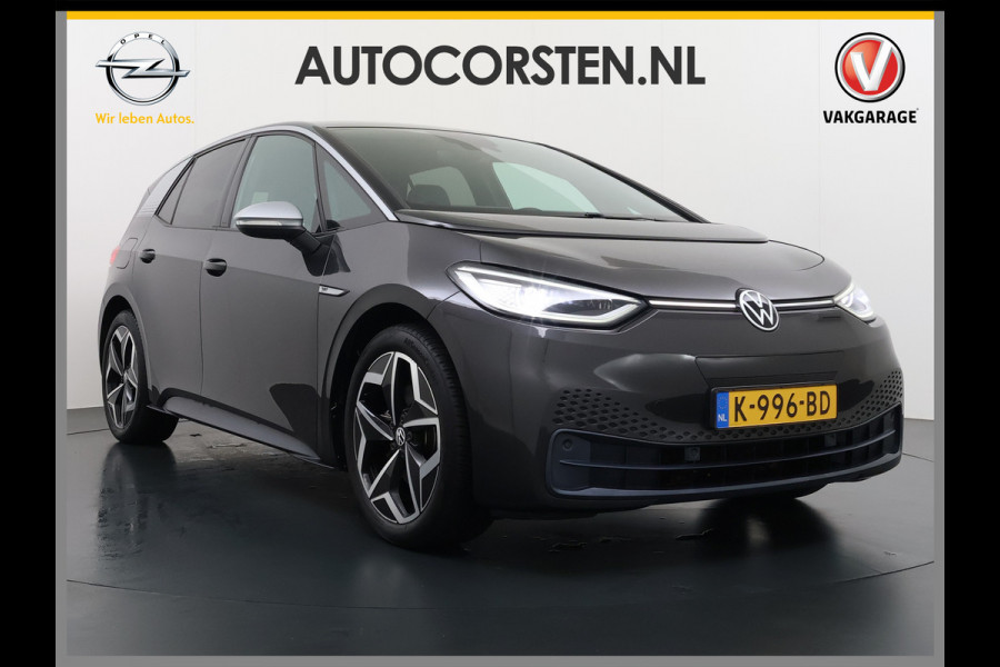 Volkswagen ID.3 First Plus 58kWh SOH 92% Navi-Pro Adap.Cruise Camera Ecc Apple Carplay Android Auto Stoel+Stuur verwarming Lmv 19" Stoelverwarming Matrix led Privacy Glas Keyless Rijstrooksensor 1e Eigenaar Origineel Nederlandse Auto