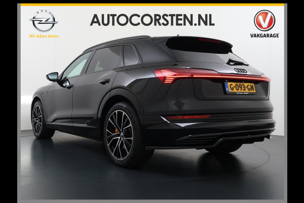 Audi e-tron 55 Quattro Advanced 95kWh SOH 92% Trekhaak Leder+Memory Apple Carplay Android Auto Navi Ecc Stoelverwarming Cruise Control Pdc Lmv 21" Elek.Stoelen Elek.Achterklep Led Contourstoelen Comfortsleutel Keyless Origineel Nederlandse Auto Nieuwprijs  €97.748,-