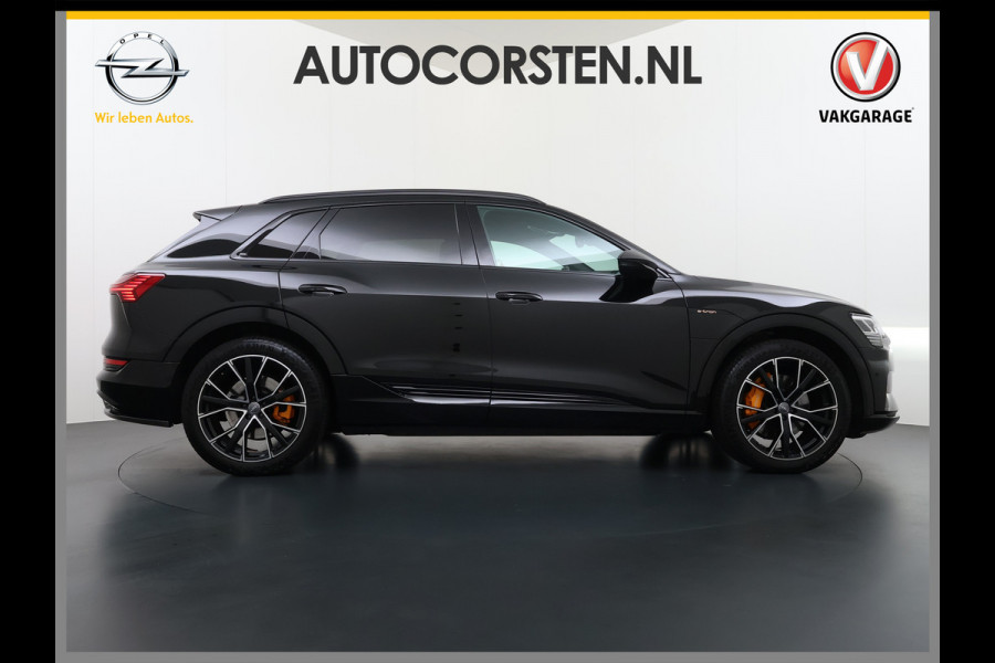 Audi e-tron 55 Quattro Advanced 95kWh SOH 92% Trekhaak Leder+Memory Apple Carplay Android Auto Navi Ecc Stoelverwarming Cruise Control Pdc Lmv 21" Elek.Stoelen Elek.Achterklep Led Contourstoelen Comfortsleutel Keyless Origineel Nederlandse Auto Nieuwprijs  €97.748,-