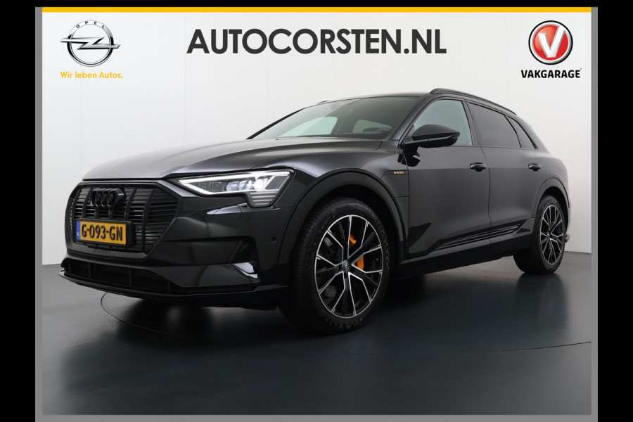 Audi e-tron 55 Quattro Advanced 95kWh SOH 92% Trekhaak Leder+Memory Apple Carplay Android Auto Navi Ecc Stoelverwarming Cruise Control Pdc Lmv 21" Elek.Stoelen Elek.Achterklep Led Contourstoelen Comfortsleutel Keyless Origineel Nederlandse Auto Nieuwprijs  €97.748,-