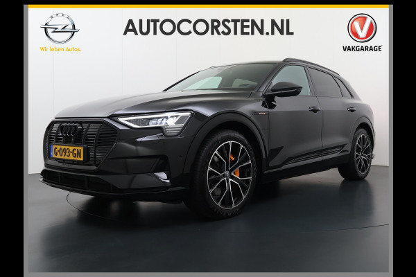 Audi e-tron 55 Quattro Advanced 95kWh SOH 92% Trekhaak Leder+Memory Apple Carplay Android Auto Navi Ecc Stoelverwarming Cruise Control Pdc Lmv 21" Elek.Stoelen Elek.Achterklep Led Contourstoelen Comfortsleutel Keyless Origineel Nederlandse Auto Nieuwprijs  €97.748,-