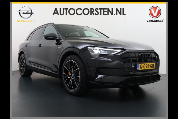 Audi e-tron 55 Quattro Advanced 95kWh SOH 92% Trekhaak Leder+Memory Apple Carplay Android Auto Navi Ecc Stoelverwarming Cruise Control Pdc Lmv 21" Elek.Stoelen Elek.Achterklep Led Contourstoelen Comfortsleutel Keyless Origineel Nederlandse Auto Nieuwprijs  €97.748,-