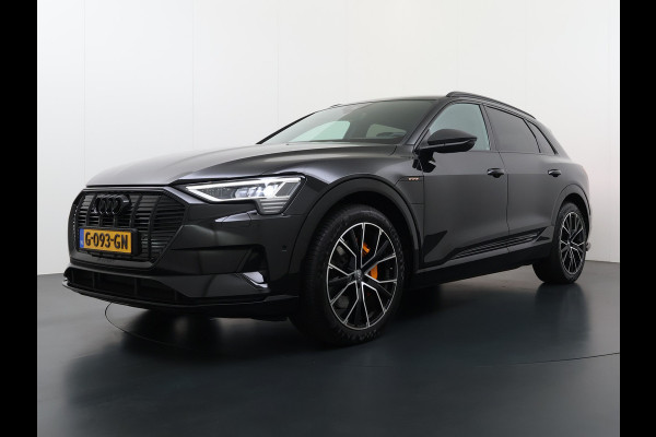 Audi e-tron 55 Quattro Advanced 95kWh SOH 92% Trekhaak Leder+Memory Apple Carplay Android Auto Navi Ecc Stoelverwarming Cruise Control Pdc Lmv 21" Elek.Stoelen Elek.Achterklep Led Contourstoelen Comfortsleutel Keyless Origineel Nederlandse Auto Nieuwprijs  €97.748,-