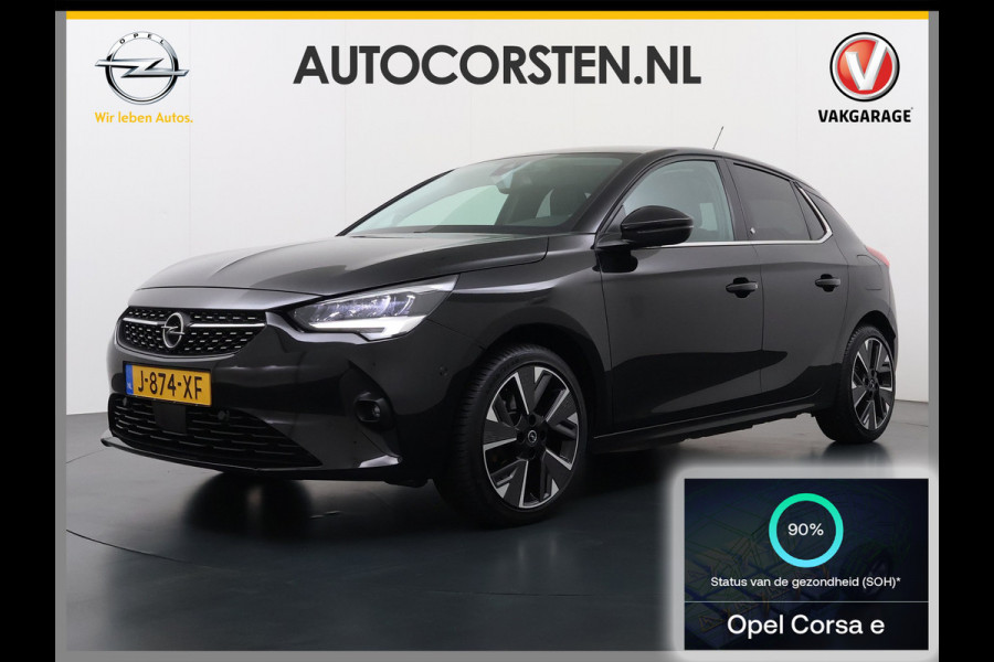 Opel CORSA-E Elegance 50kWh SOH 90% Navi Ecc 360°Camera Cruise Control Apple Carplay Android Auto Pdc Keyless Privacy Glas Led Lane Assist Lmv Drive Mode Regen-Lichtsensor Bluetooth Origineel Nederlandse Auto Zeer Compleet!