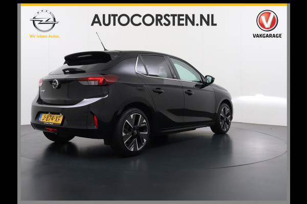Opel CORSA-E Elegance 50kWh SOH 90% Navi Ecc 360°Camera Cruise Control Apple Carplay Android Auto Pdc Keyless Privacy Glas Led Lane Assist Lmv Drive Mode Regen-Lichtsensor Bluetooth Origineel Nederlandse Auto Zeer Compleet!