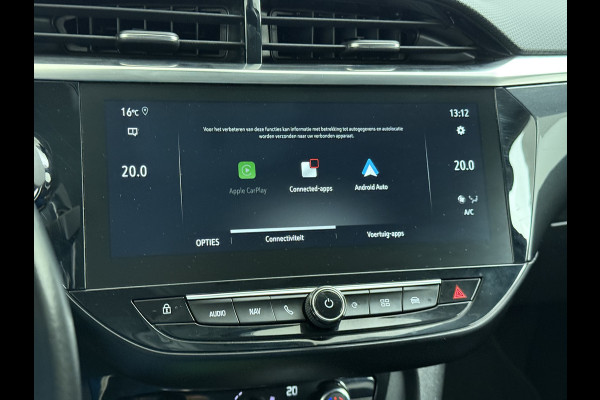 Opel CORSA-E Elegance 50kWh SOH 90% Navi Ecc 360°Camera Cruise Control Apple Carplay Android Auto Pdc Keyless Privacy Glas Led Lane Assist Lmv Drive Mode Regen-Lichtsensor Bluetooth Origineel Nederlandse Auto Zeer Compleet!