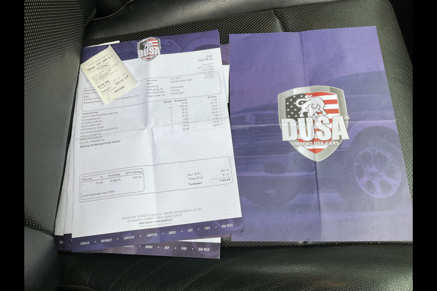 Dodge Ram 1500 5-Pers 5.7 V8 4x4 Crew Cab Leer Bodykit Rebel Camera Trekhaak