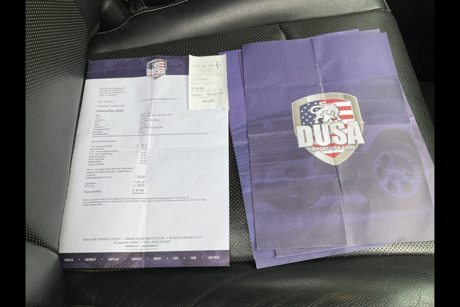 Dodge Ram 1500 5-Pers 5.7 V8 4x4 Crew Cab Leer Bodykit Rebel Camera Trekhaak