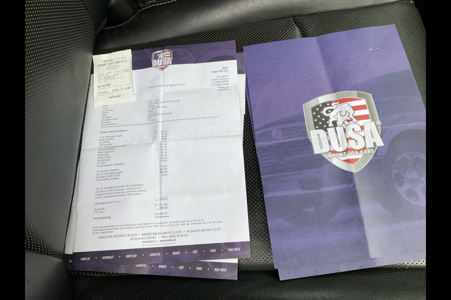 Dodge Ram 1500 5-Pers 5.7 V8 4x4 Crew Cab Leer Bodykit Rebel Camera Trekhaak