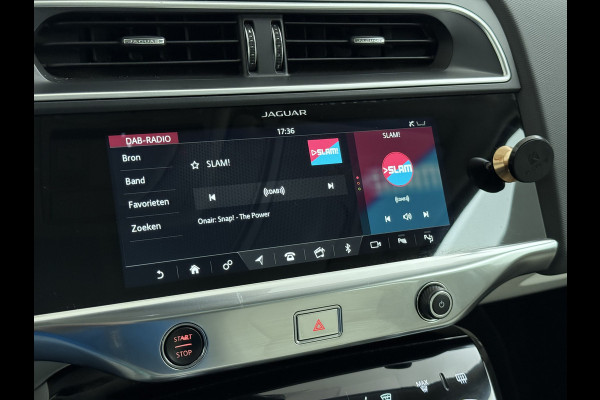 Jaguar I-PACE EV400 S AWD 90kWh Leder+Memory Panoramadak Camera Meridian®-Audio Stoelverwarming Navi Ecc Apple Carplay Android Auto Cruise Con Elek.Voorstoelen Voorruitverwarming DAB+ Led Verkeersbord detectie Rijstrooksensor Wifi Origineel Nederlandse Auto