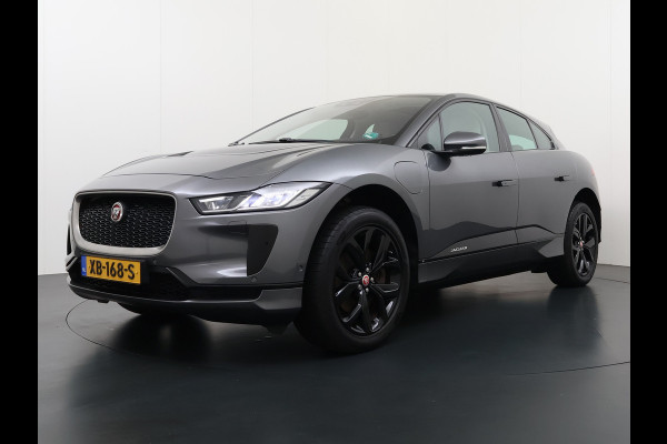 Jaguar I-PACE EV400 S AWD 90kWh Leder+Memory Panoramadak Camera Meridian®-Audio Stoelverwarming Navi Ecc Apple Carplay Android Auto Cruise Con Elek.Voorstoelen Voorruitverwarming DAB+ Led Verkeersbord detectie Rijstrooksensor Wifi Origineel Nederlandse Auto