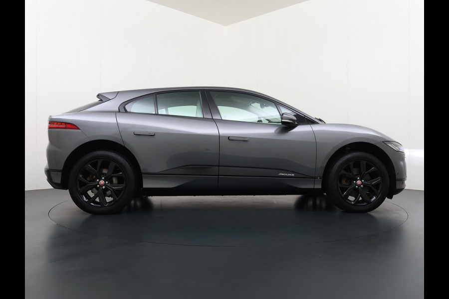 Jaguar I-PACE EV400 S AWD 90kWh Leder+Memory Panoramadak Camera Meridian®-Audio Stoelverwarming Navi Ecc Apple Carplay Android Auto Cruise Con Elek.Voorstoelen Voorruitverwarming DAB+ Led Verkeersbord detectie Rijstrooksensor Wifi Origineel Nederlandse Auto