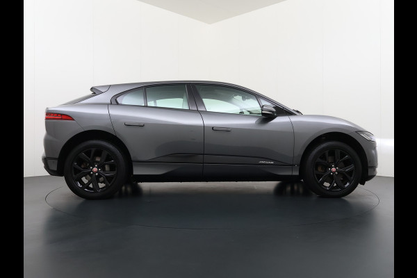 Jaguar I-PACE EV400 S AWD 90kWh Leder+Memory Panoramadak Camera Meridian®-Audio Stoelverwarming Navi Ecc Apple Carplay Android Auto Cruise Con Elek.Voorstoelen Voorruitverwarming DAB+ Led Verkeersbord detectie Rijstrooksensor Wifi Origineel Nederlandse Auto