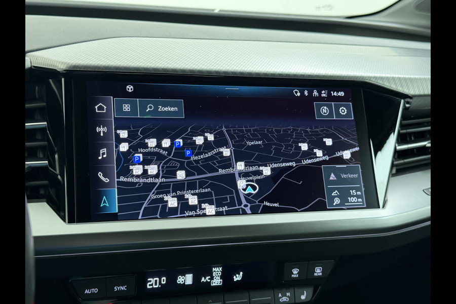 Audi Q4 e-tron 40 Advanced Edition 77kWh SOH 94% Adap.Cruise Trekhaak Navi-Plus Apple Carplay Android Auto Ecc Pdc Matrix Led Sportstoelen DAB Stoelverwarming Led Lmv 19" Elek.Achterklep Led-a-licht dynamisch 1e Eigenaar Origineel Nederlandse Auto 1.000kg Trekgewicht