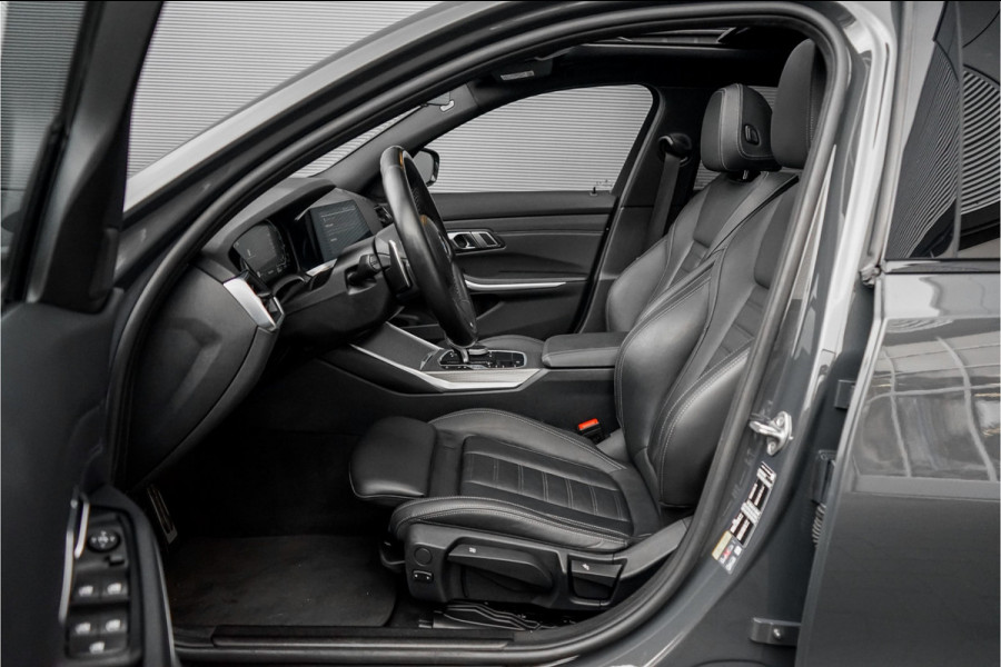 BMW 3 Serie Touring 320e M-Sport Dravitgrau Pano Leder Trekhaak 19"
