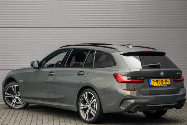 BMW 3 Serie Touring 320e M-Sport Dravitgrau Pano Leder Trekhaak 19"